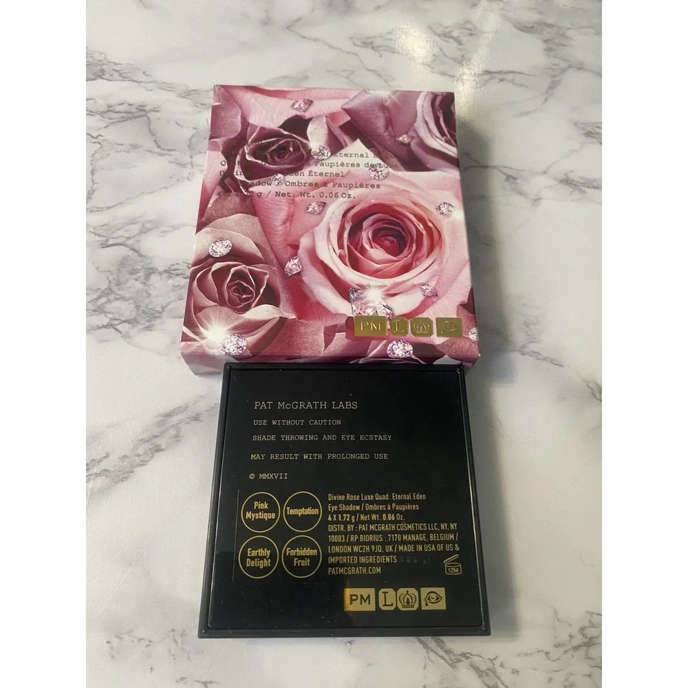 PAT McGRATH LABS Divine Rose Luxe Quad Eternal Eden Pink Shimmer Eyeshadow